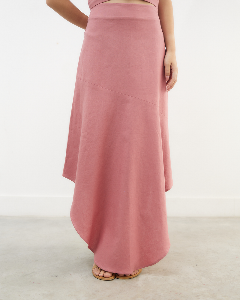 M O C_PINK MIMOSA SKIRT