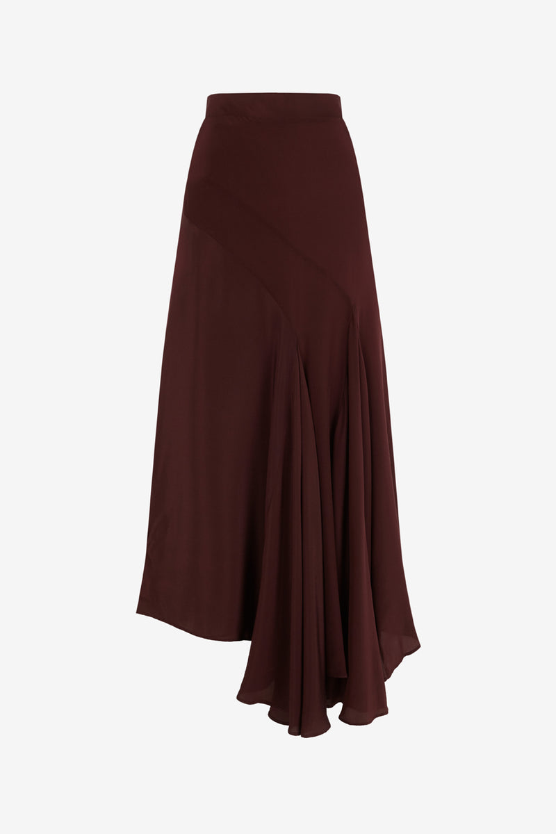 M O C_Wine Duli Skirt