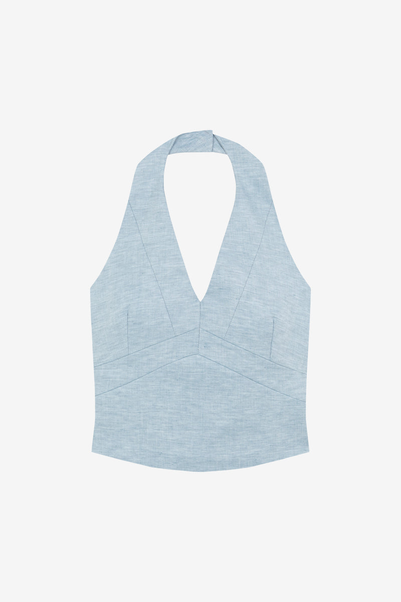 M O C_Blue Nido Top