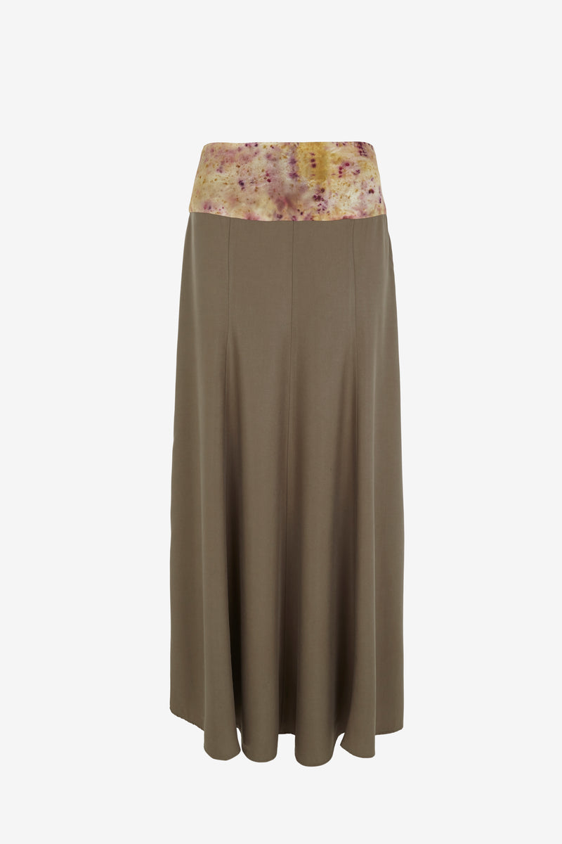 M O C_Khaki Mariposa Skirt