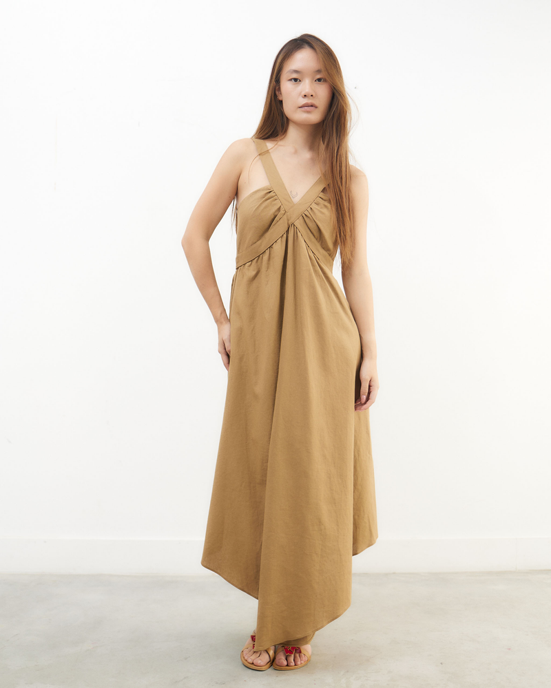 M O C_CAMEL MARGARITA DRESS