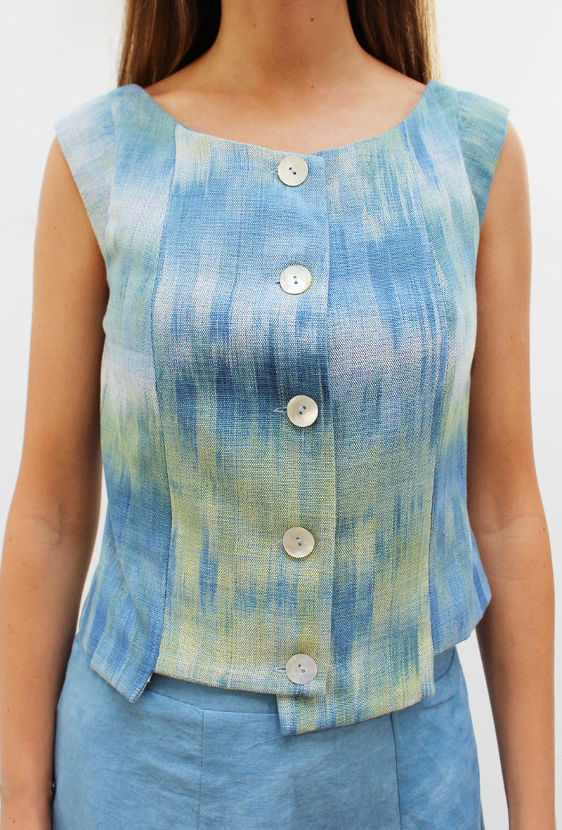 M O C_Blue Green Manila Vest