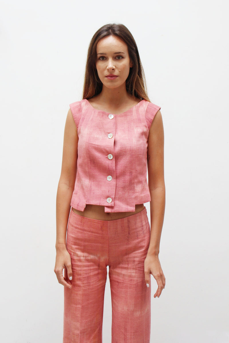 M O C_Pink Manila Vest