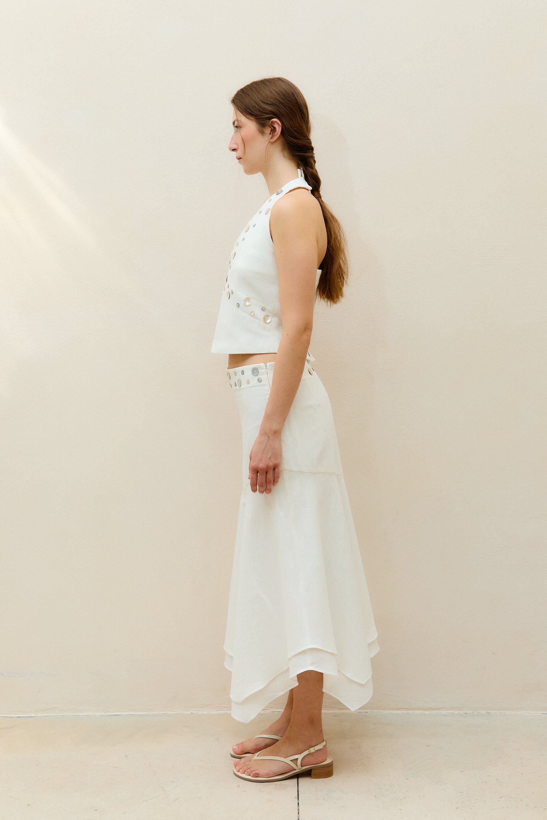 M O C_White Nacpan Skirt_7