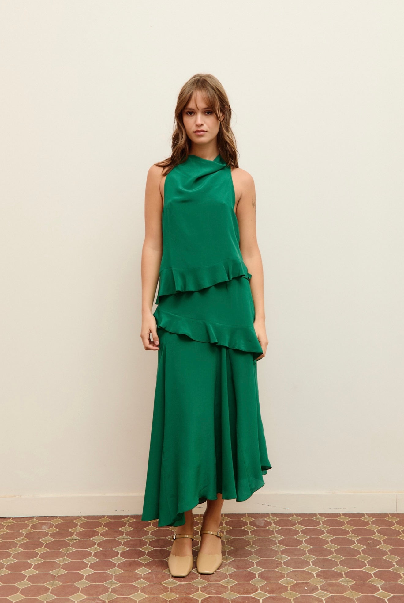 M O C_Green Amapola Skirt_3