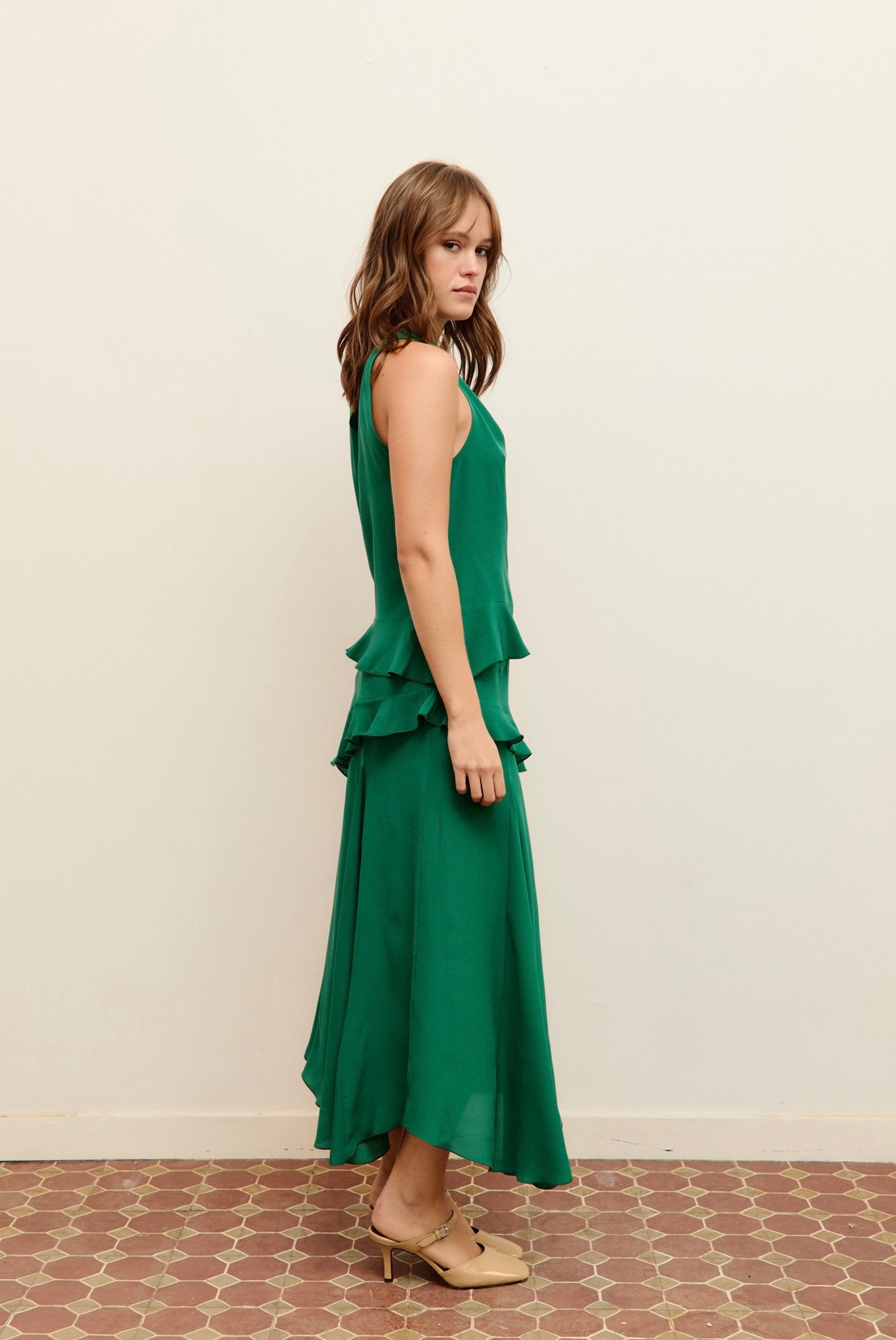 M O C_Green Amapola Skirt_5