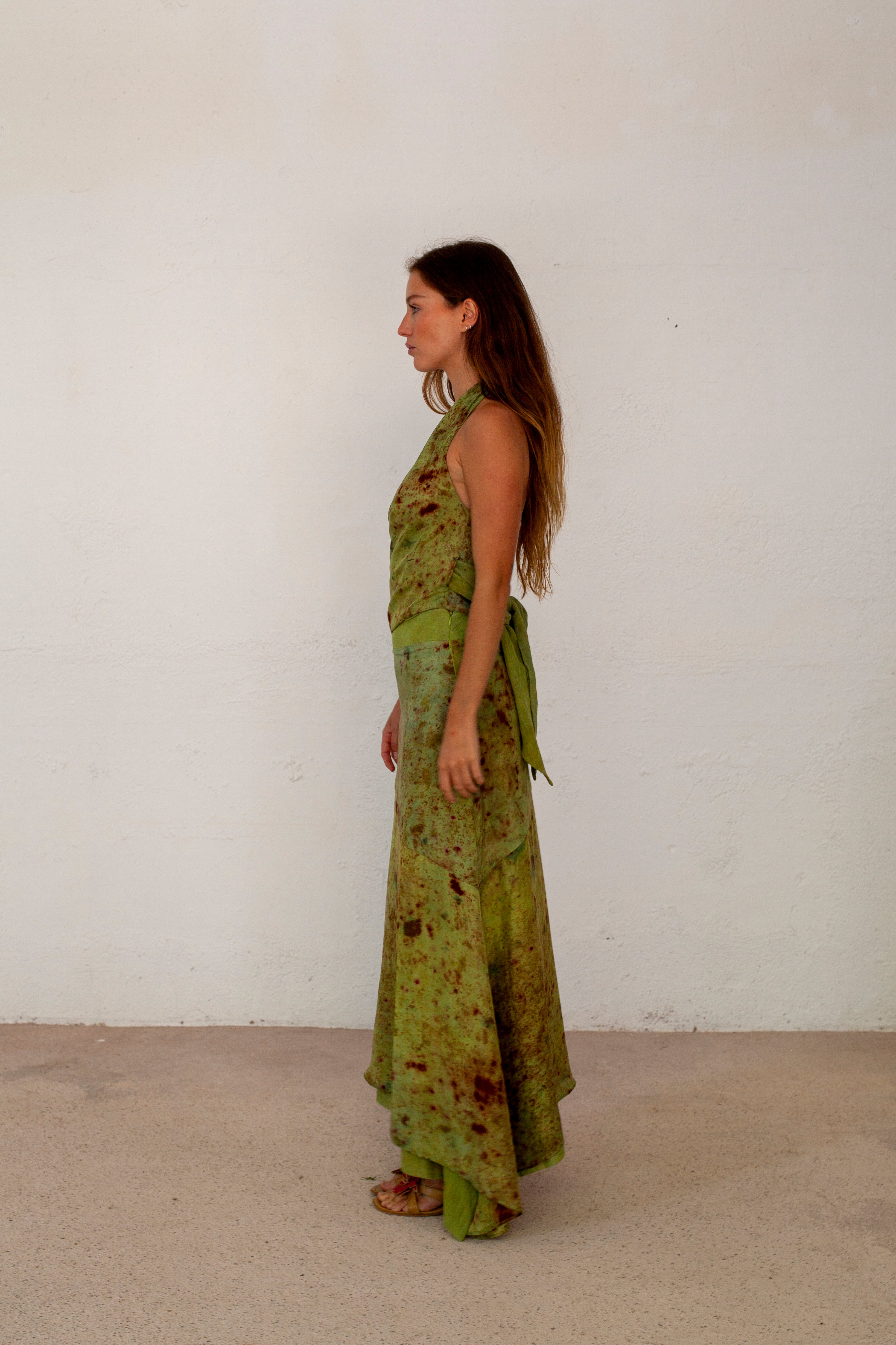 M O C_Green Buganvilla Skirt_3