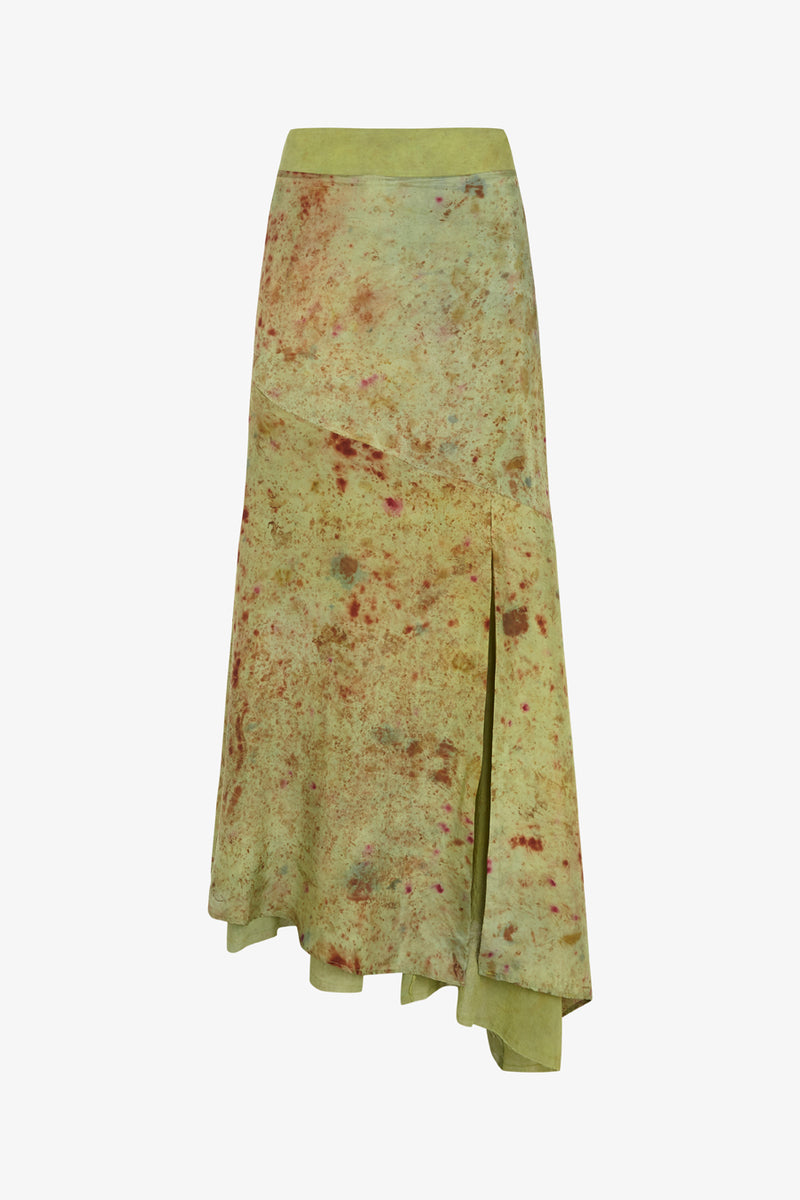 M O C_Green Buganvilla Skirt
