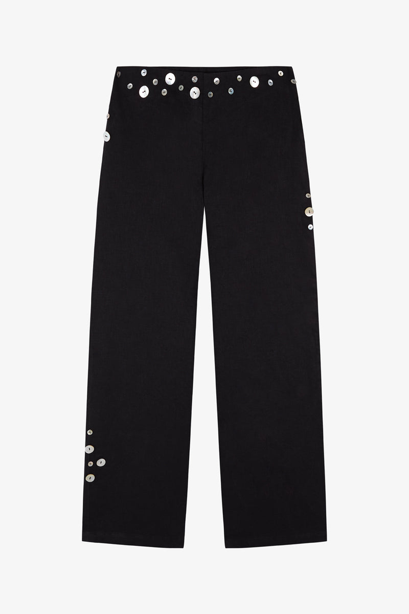 M O C_Black Manila Trousers