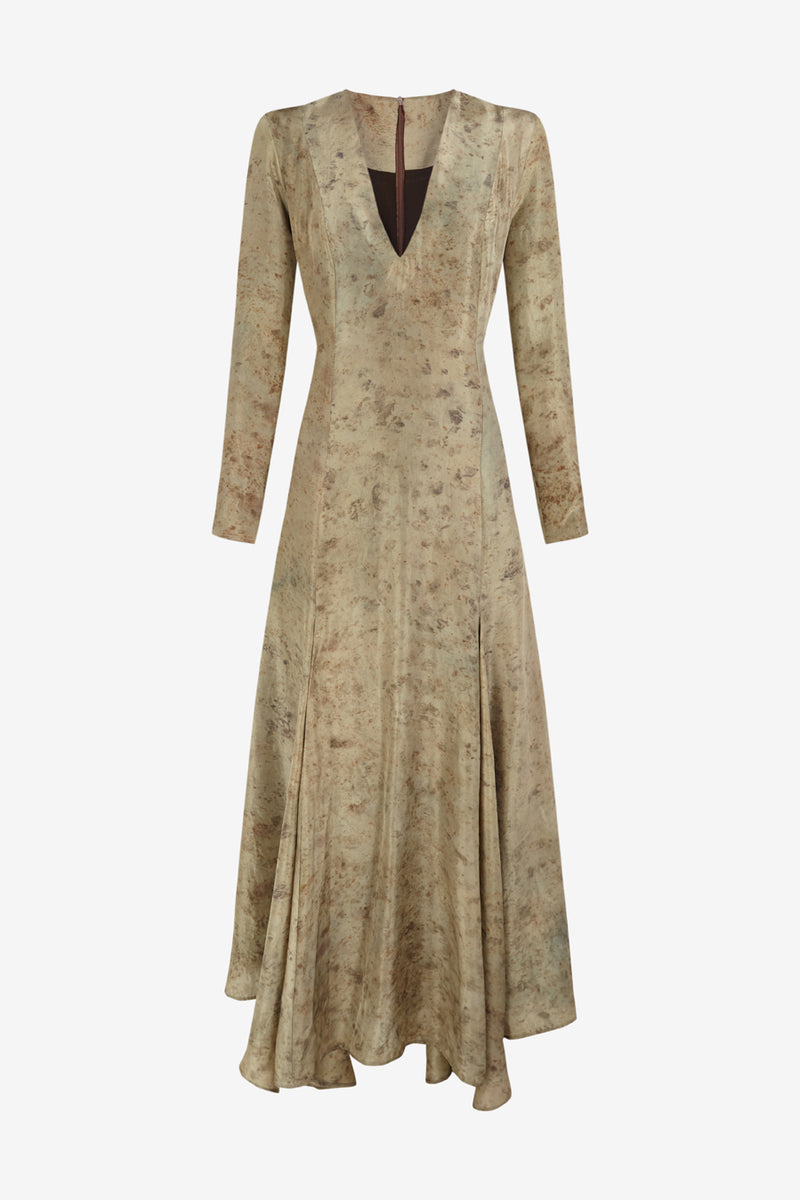 M O C_Natural Gold Campanilla Dress