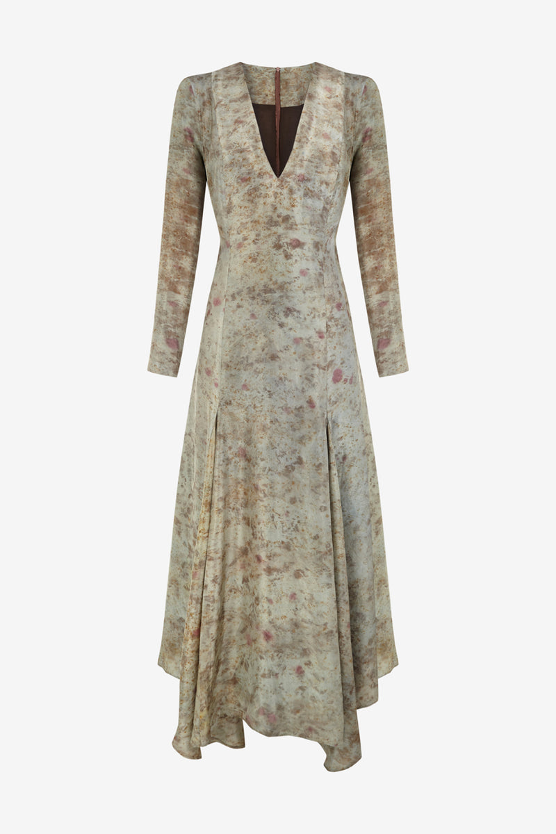 M O C_Natural Grey Campanilla Dress