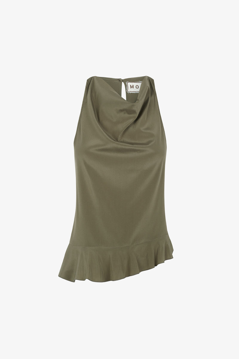 M O C_Brown Amapola Top
