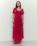 M O C_Pink Velvet Mimosa Dress_thumb_1